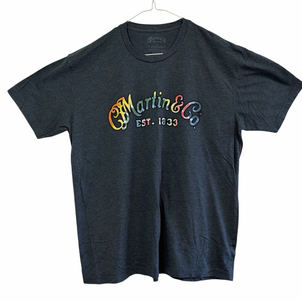 Martin & Co Est 1833 Logo T-Shirt XL Charcoal Guitar